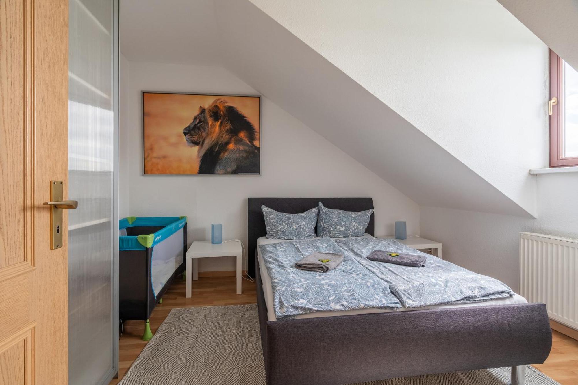 Gemuetliche Dachgeschosswohnung -Waldstrassenviertel Leipzig Dış mekan fotoğraf